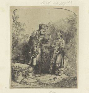 イザックのアブラハム 原画集85点（連載タイトル） 作： Rembrandt van Rijn