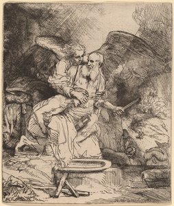アブラハムの犠牲 作： Rembrandt van Rijn