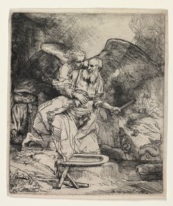 アブラハムの犠牲 作： Rembrandt van Rijn