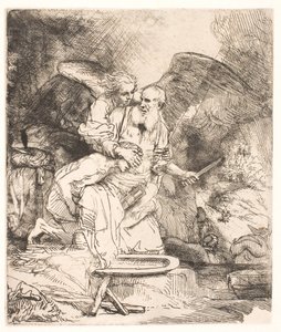 アブラハムの犠牲 作： Rembrandt van Rijn
