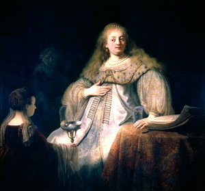 ヨモギ、1634 作： Rembrandt van Rijn