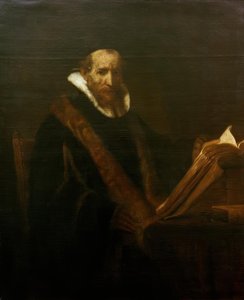 ヨハネス・コルネリスの画像。シルヴィウス（？） 作： Rembrandt van Rijn