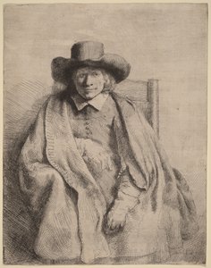 クレメント・デ・ジョンヘ 作： Rembrandt van Rijn
