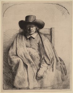 クレメント・デ・ジョンヘ 作： Rembrandt van Rijn