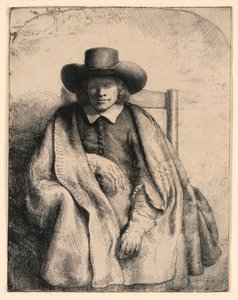 Clement de Jonghe、プリントセラー 作： Rembrandt van Rijn