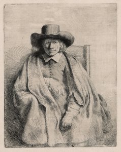 Clement de Jonghe、プリントセラー 作： Rembrandt van Rijn
