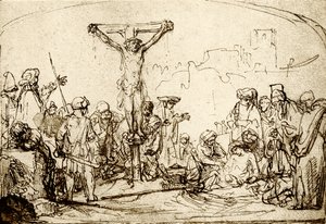 はりつけ 作： Rembrandt van Rijn
