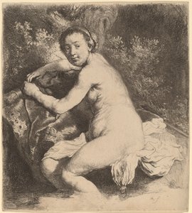 お風呂のダイアナ 作： Rembrandt van Rijn