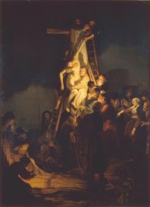十字架からの降下 作： Rembrandt van Rijn