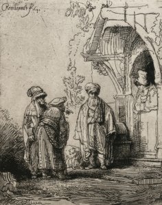 3つのオリエンタル 作： Rembrandt van Rijn