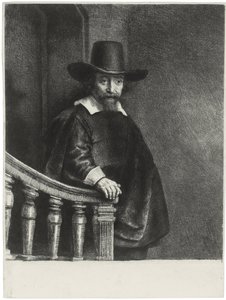 エフライムブエノ、ユダヤ人医師、1647年 作： Rembrandt van Rijn