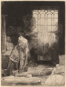 ファウスト 作： Rembrandt van Rijn