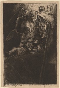 ヤコブのはしご 作： Rembrandt van Rijn