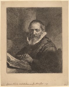 ヤン・コーネリス。 シルビウス 作： Rembrandt van Rijn
