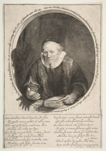 Jan Comelisz。デュボア、説教者、1646年。 作： Rembrandt van Rijn