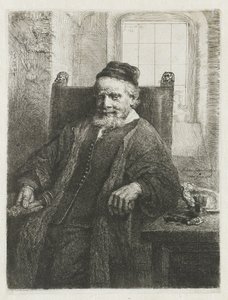 ヤン・ルトマ、金細工師 作： Rembrandt van Rijn