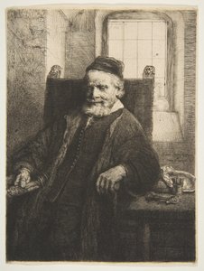 Jan Lutma、金細工師、1656年。 作： Rembrandt van Rijn