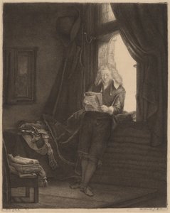 ヤン・シックス 作： Rembrandt van Rijn
