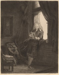 ヤン・シックス 作： Rembrandt van Rijn