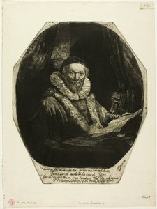 ヤン・ウイテンボガート 作： Rembrandt van Rijn
