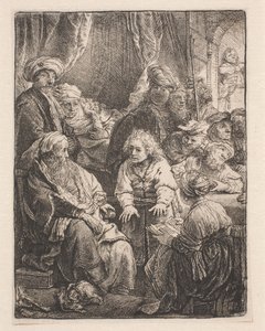 ヨーゼフは自分の夢を語る 作： Rembrandt van Rijn