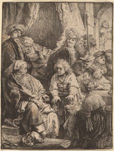 夢を語るヨセフ 作： Rembrandt van Rijn