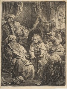 ジョセフが夢を語る、1638年。 作： Rembrandt van Rijn
