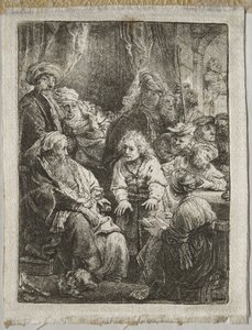 夢を語るヨセフ 作： Rembrandt van Rijn