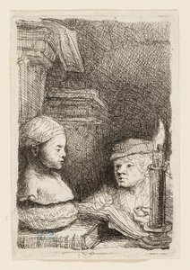 キャストから描く男 作： Rembrandt van Rijn