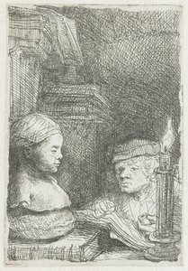 キャストから描く男 作： Rembrandt van Rijn