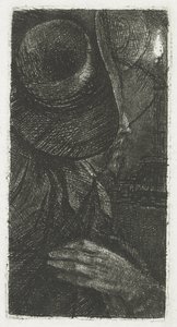 ピーター・ハーリング：『hands and hat』 作： Rembrandt van Rijn