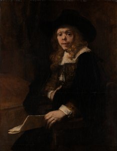 ジェラールドライレッセの肖像、1665年〜67年。 作： Rembrandt van Rijn