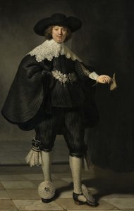 マルテンウールマンの肖像、1634年 作： Rembrandt van Rijn