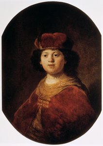 17世紀の少年の肖像 作： Rembrandt van Rijn
