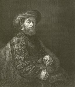 ユダヤ人の肖像 作： Rembrandt van Rijn