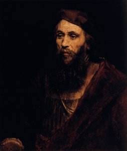 男の肖像、1661 作： Rembrandt van Rijn