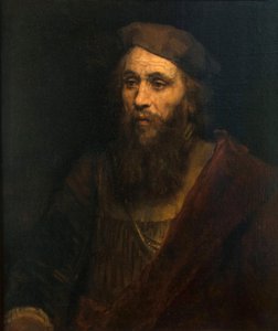 男の肖像、1661年。 作： Rembrandt van Rijn