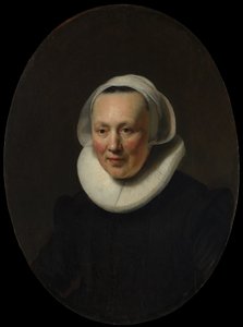 女性の肖像、1633年。