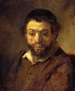 若いユダヤ人の肖像 作： Rembrandt van Rijn