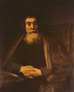 老人の肖像 作： Rembrandt van Rijn