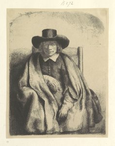 Portret van de prentverkoper クレメント・デ・ジョンヘ 原画集85点（連載タイトル） 作： Rembrandt van Rijn