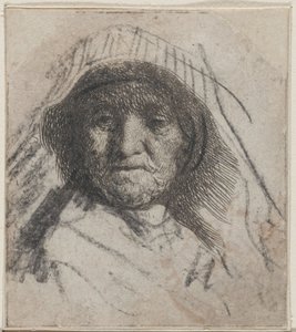 レンブラントの母 作： Rembrandt van Rijn
