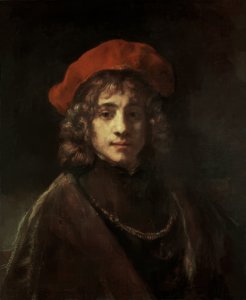 レンブラントの息子ティトゥス 作： Rembrandt van Rijn
