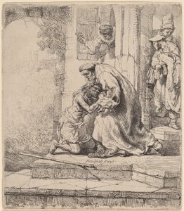 放蕩息子の帰還 作： Rembrandt van Rijn