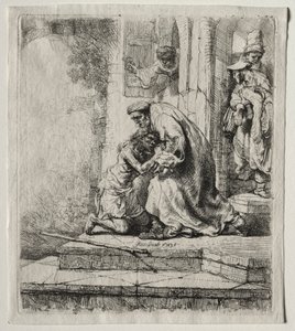 放蕩息子の帰還 作： Rembrandt van Rijn