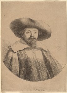 サミュエル・メナセ・ベン・イスラエル 作： Rembrandt van Rijn