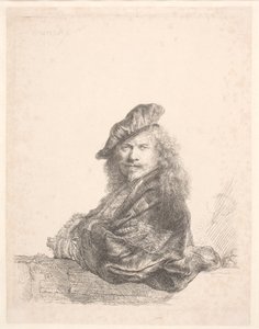 自画像 作： Rembrandt van Rijn