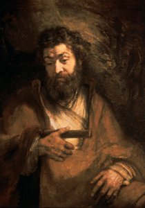 使徒サイモン、17世紀 作： Rembrandt van Rijn