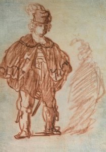 立ち俳優 作： Rembrandt van Rijn