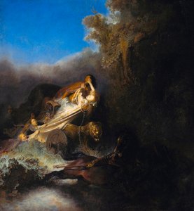 プロセルピナの誘拐』1631年頃（油彩・キャンバス 作： Rembrandt van Rijn